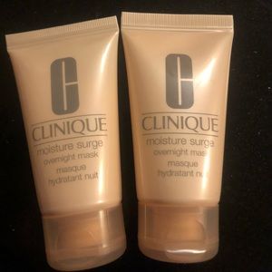 Two 1 Oz. Clinique Moisture Surge Overnight Mask
